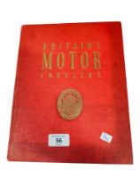 OLD BOOK: BRITAINS MOTOR INDUSTRY