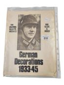 WW2 GERMAN DECORATIONS 1933-45