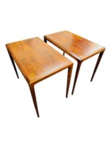 PAIR OF DANISH ROSEWOOD SILKEBORG SIDE TABLES