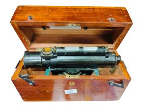 ANTIQUE BOXED THEODOLITE