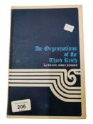 GERMAN WW2 BOOK - AIR ORGANISATIONS OF THIRD REICH