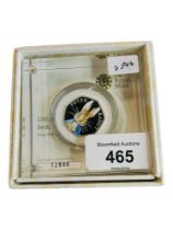 150TH ANNIVERSARY OF BEATRIX POTTER 2016 PETER RABBIT UK 50p SILVER PROOF COIN IN BOX WITH