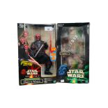 2 LARGE BOXED STAR WARS FIGURES