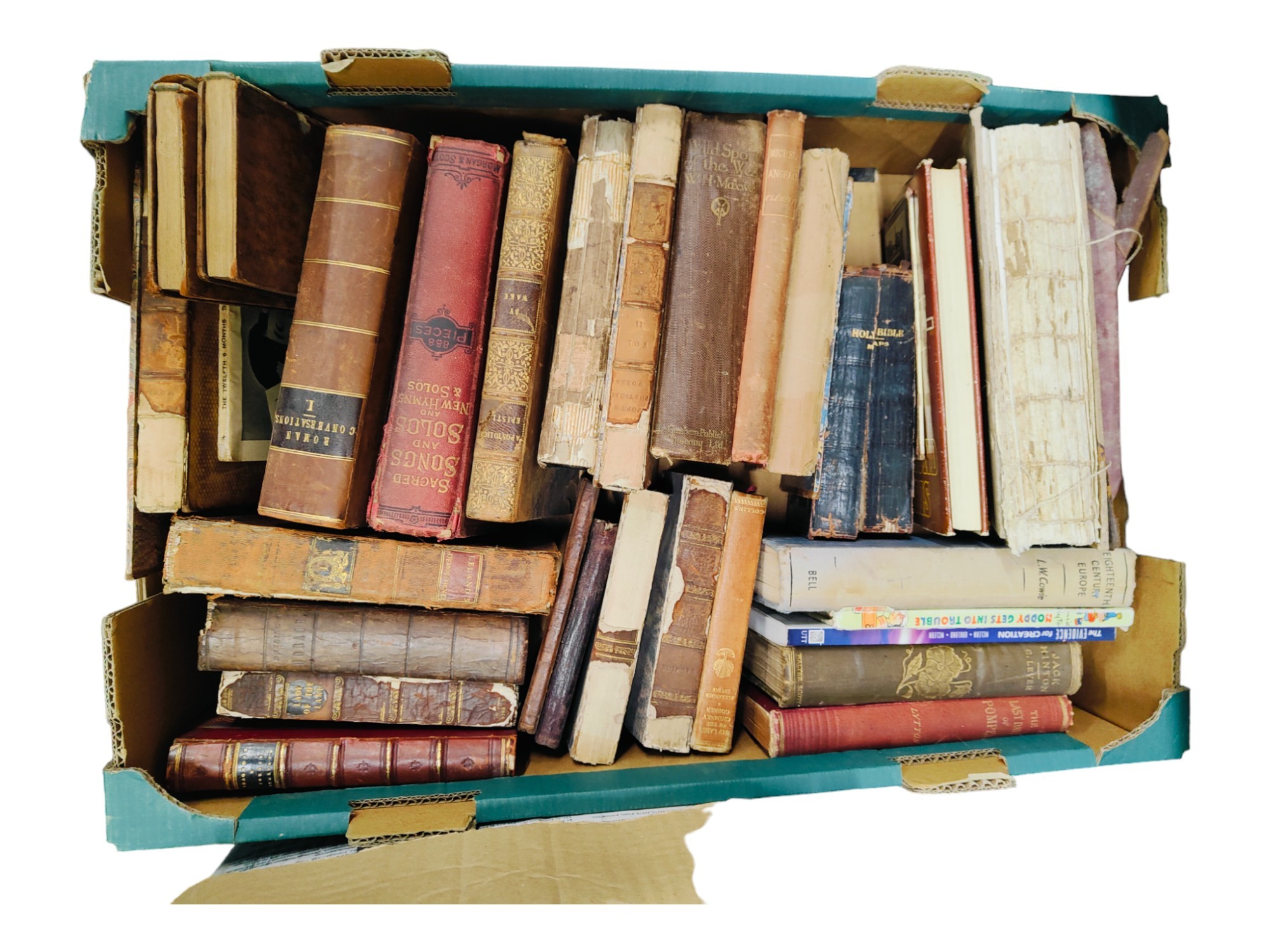 BOX OF BOOKS