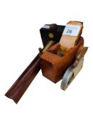 2 SMALL WOOD PLANES & OTHER PRECISION TOOL