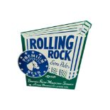 ROLLING ROCK METAL SIGN