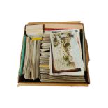 BOX OF ANTIQUE POSTCARDS