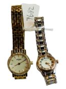 2 LADIES ROTARY WRIST WATCHES