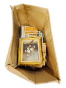 LARGE BOX OF PICTURE FRAMES