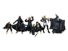 6 LORD OF THE RINGS FIGURES
