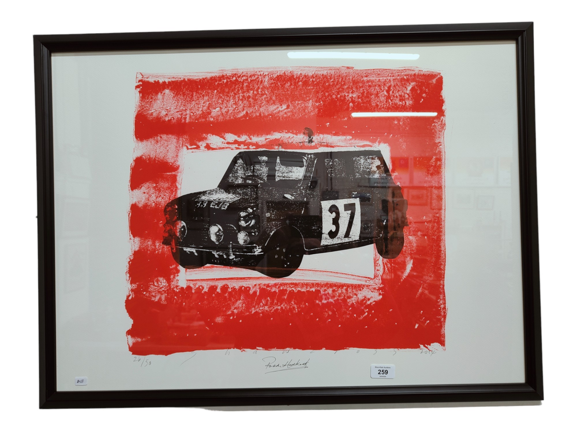 NEIL SHAWCROSS LIMITED EDITION LITOGRAPH SIGNED BY ARTIST & PADDY HOPKIRK