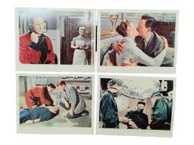 BRIAN DESMOND HURST COLLECTION - 4 X MOVIE LOBBY CARDS - 'BEHIND THE MASK'