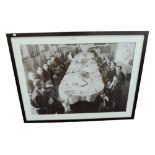 BRIAN DESMOND HURST COLLECTION - A LARGE FRAMED COPY PHOTOGRAPH OF WHAT WAS KNOWN AS THE ORIGINAL
