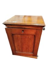 VICTORIAN CABINET FITTED INTERIOR DRAWERS