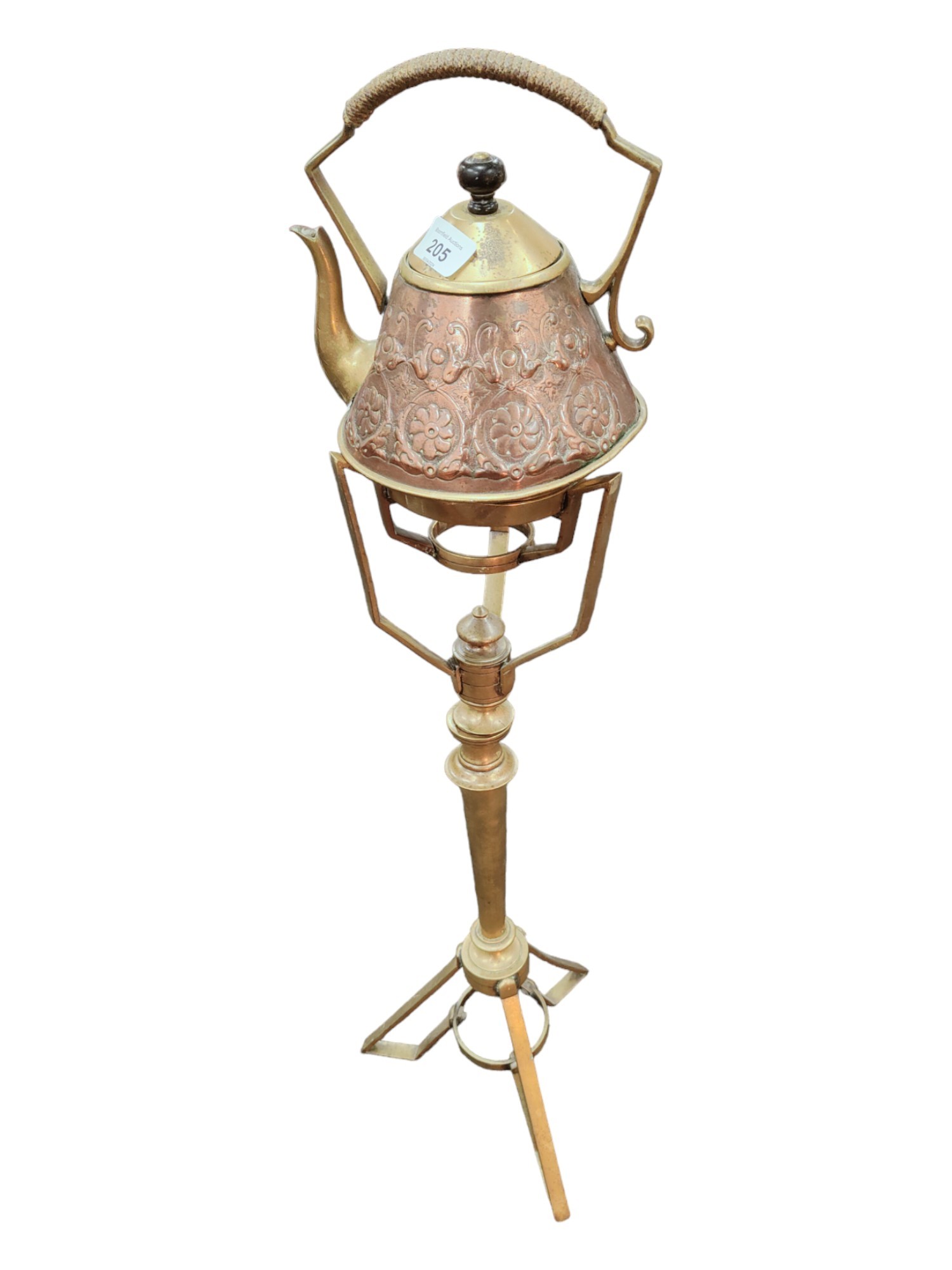 VICTORIAN KETTLE ON STAND