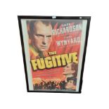 BRIAN DESMOND HURST COLLECTION - 'THE FUGITIVE' MOVIE POSTER. c1939/1940. THE FILM AS KNOWN AS 'ON