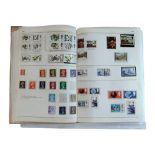 4 ALBUMS OF GB STAMPS