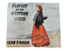 BRIAN DESMOND HURST - MOVIE LOBBY CARD - 'THE PLAYBOY OF THE WESTERN WORLD'