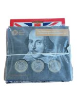 5 PACKS OF UNCIRCULATED COINS