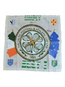 REPUBLICAN PRISON ART HANDKERCHIEF 'MAGHABERRY 2002 MAGILLIGAN AND SIGNED BY NUMEROUS PRISONERS OF