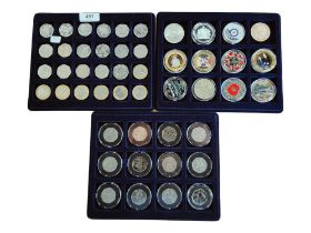 3 X SHEETS OF COLLECTABLE COINS