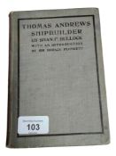 BOOK: THOMAS ANDREWS SHIP BUILDER