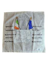 REPUBLICAN PRISON ART HANDKERCHIEF FROM JOE, K, DERRY 97