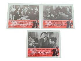 BRIAN DESMOND HURST COLLECTION - 3 MOVIE LOBBY CARDS - 'THE INFORMER'