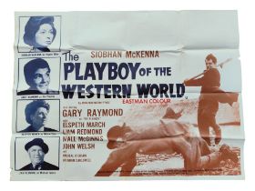 BRIAN DESMOND HURST COLLECTION - MOVIE POSTER - 'PLAYBOY OF THE WESTERN WORLD'