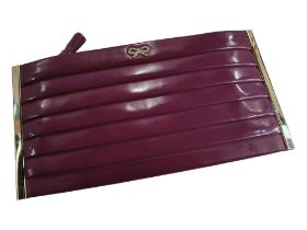 ANYA HINDMARCH RIBBED POUCH PURSE