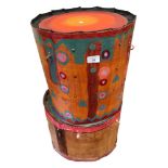 2 X CARNIVAL AZTEC DRUMS - HAND MADE