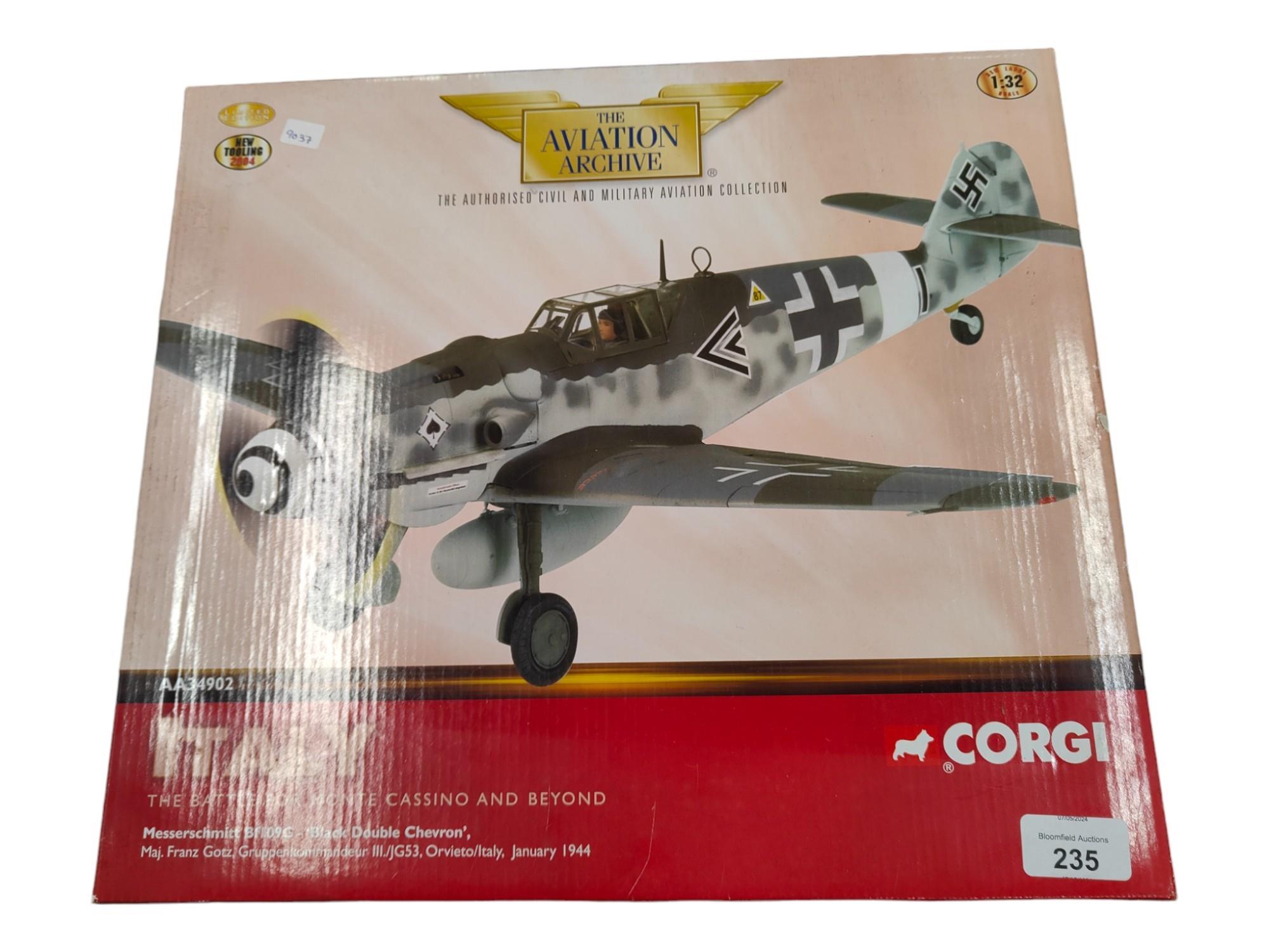 CORGI LIMITED EDITION MESSERSCHMITT ITALY