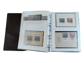 FOLDER OF STAMPS - GERMANY - ALLIED OCCUPATION 1945-1949 ZONES AMERICAN, BRITISH, FRENCH & RUSSIAN