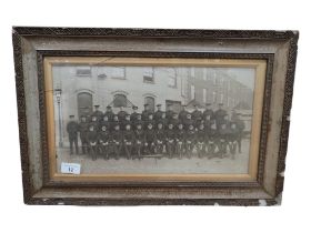 OLD USC (ULSTER SPECIAL CONSTABULARY) PHOTO - DOCK STREET, BELFAST 1922