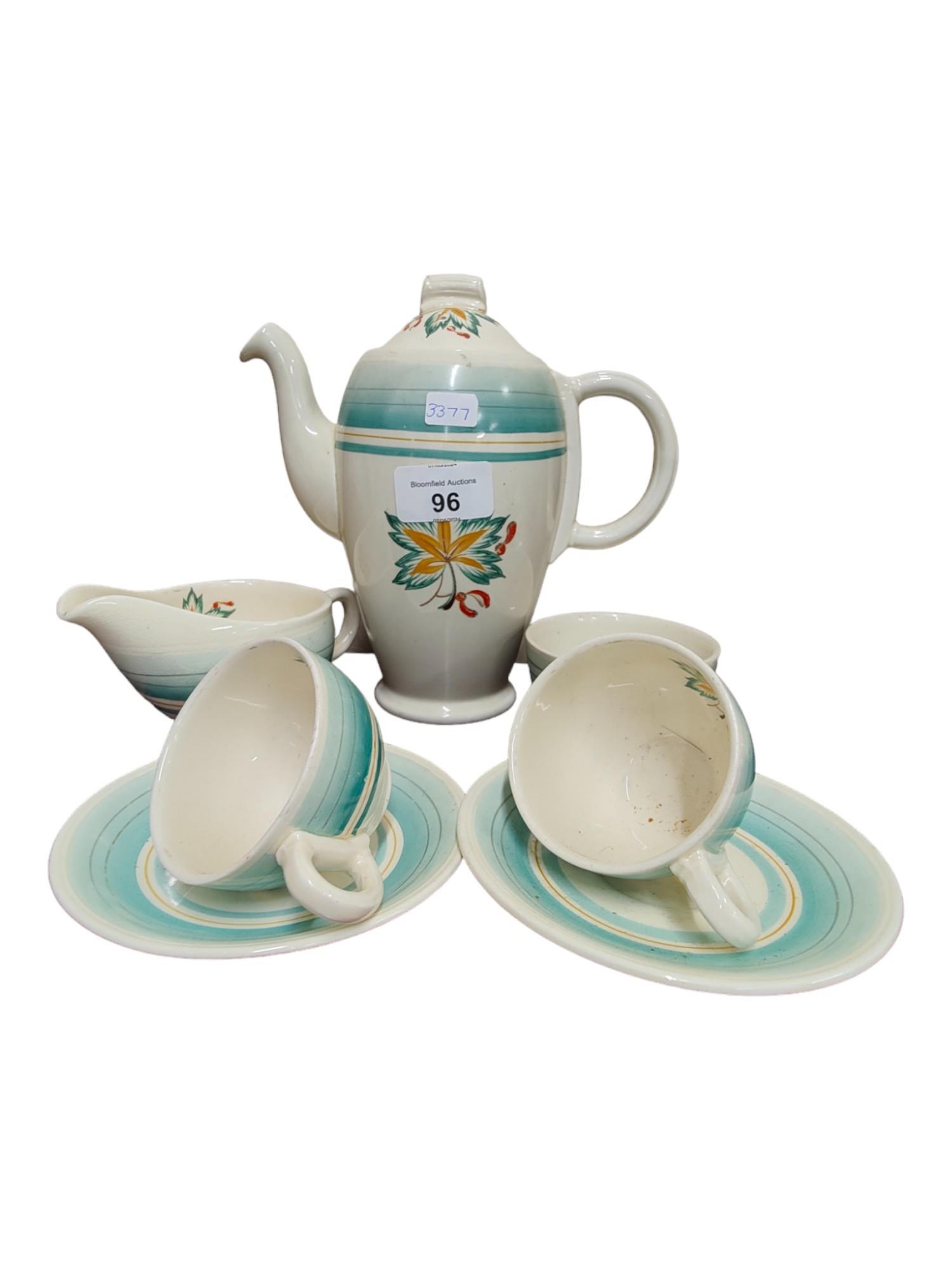 VINTAGE GRINDLEY TEA FOR TWO TEA SET