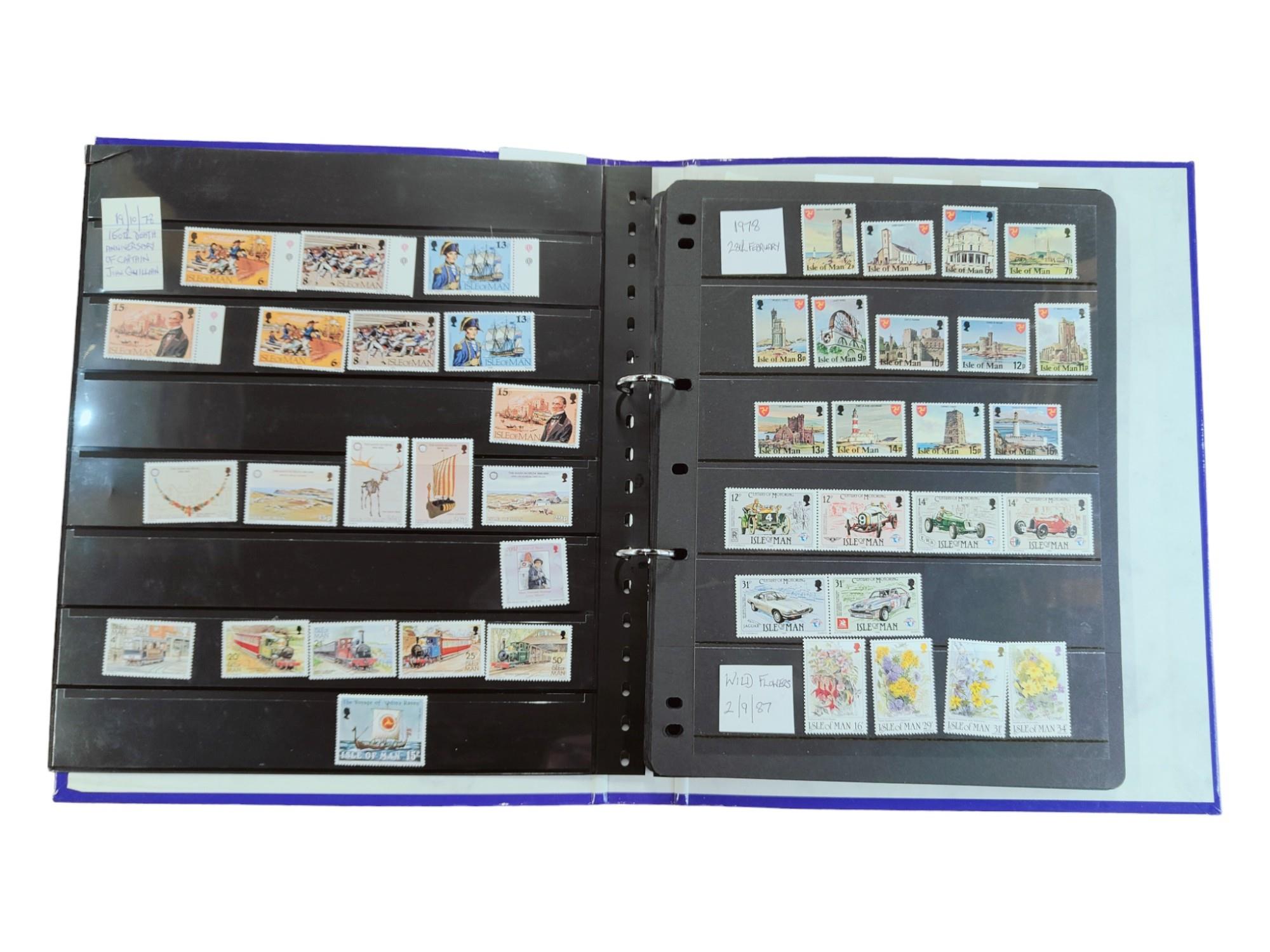 FOLDER OF STAMPS & PHILATELIC MATERIAL