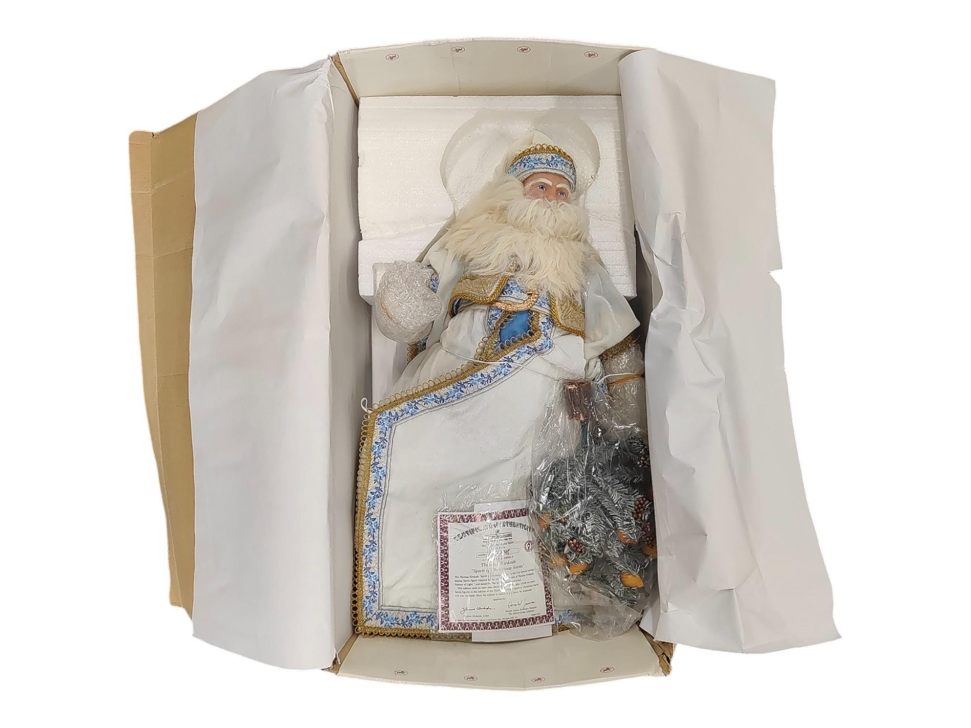 LARGE ASHTON-DRAKE FATHER CHRISTMAS FIGURE