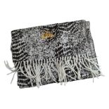 VIVIENNE WESTWOOD BLACK & WHITE SCARF