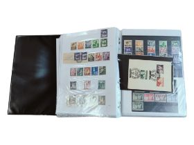 FOLDER OF STAMPS - GERMAN STATES - WW1 AND WW2 OCCUPIED TERRITORIES & GERMAN LOCALS