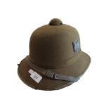 ORIGINAL GERMAN/THIRD REICH WORLD WAR 2 PITH HELMET