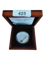 THE HOLIDAY GATHERING CHRISTMAS 2014 SILVER COIN 99.9% PURE SILVER IN BOX WITH CERTIFICATE