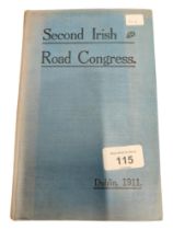 BOOK SECOND IRISH ROAD CONGRESS DUBLIN 1911
