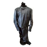 2 PIECE MOTOR CYCLE LEATHER SUIT