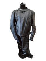 2 PIECE MOTOR CYCLE LEATHER SUIT