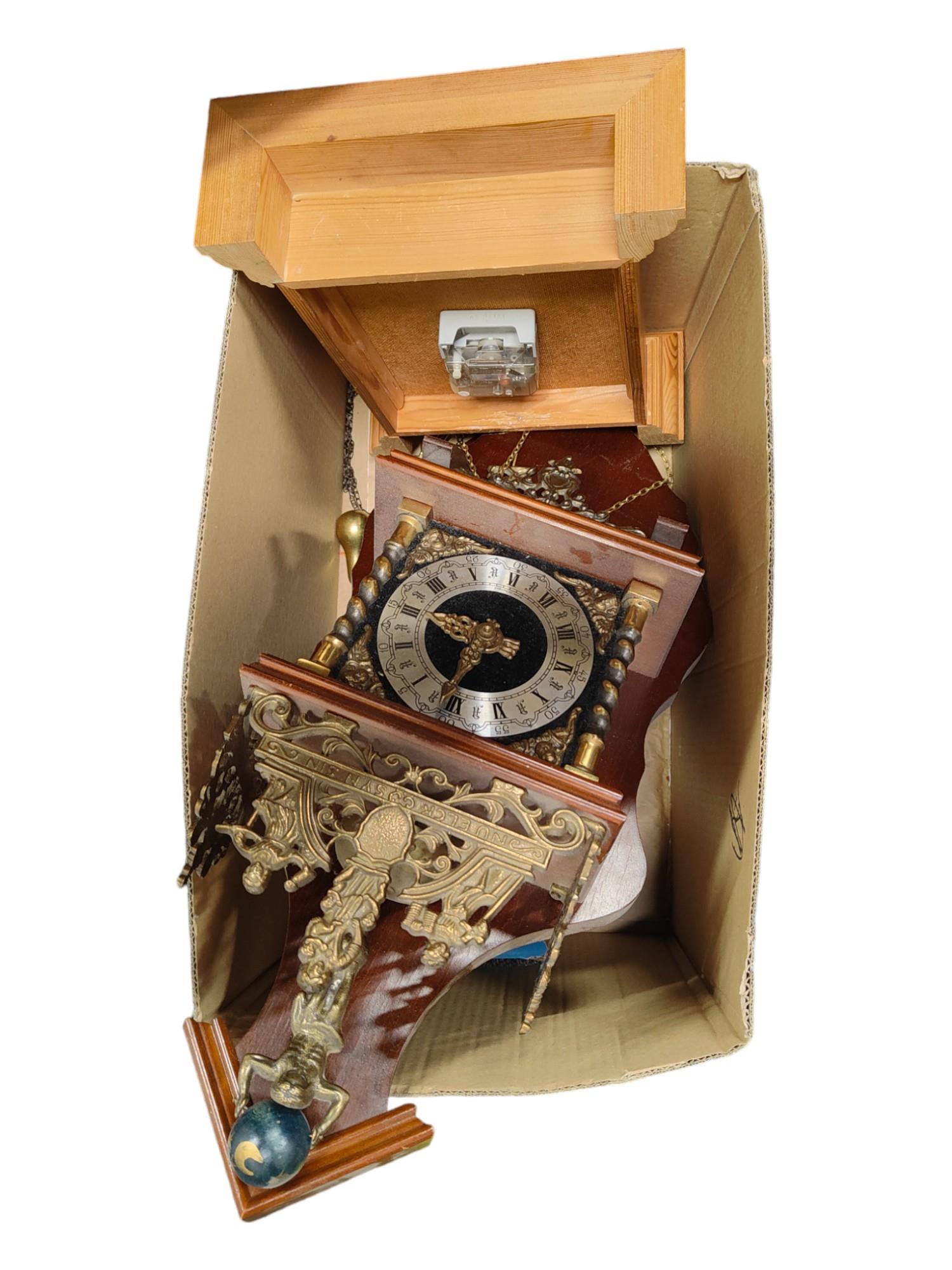 BOX OF CLOCKS