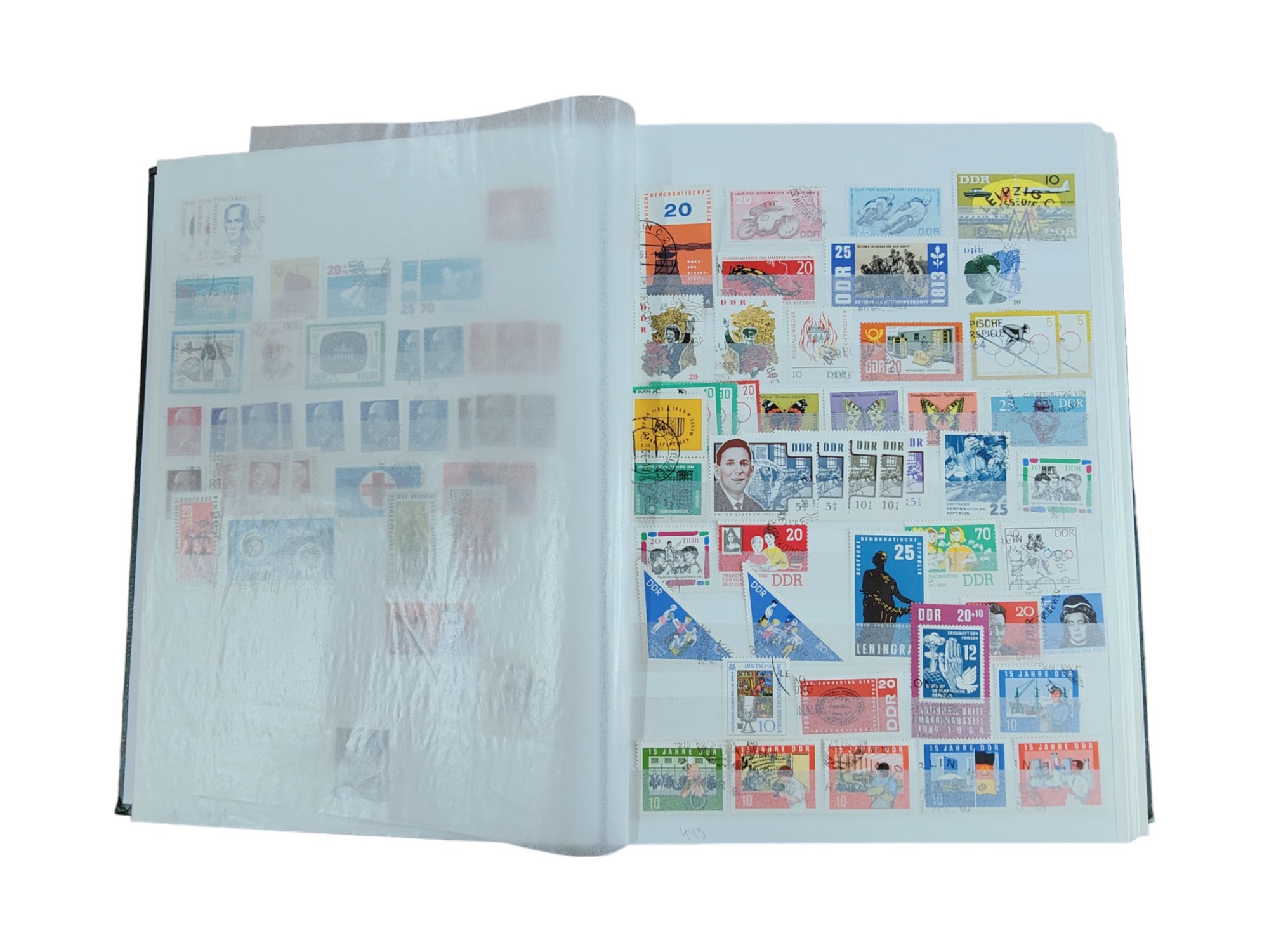4 X STAMP ALBUMS TO INCLUDE ISRAEL AND GERMANY