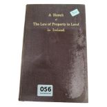 OLD LOCAL BOOK: A SKETCH OF LAW OF PROPERTY IN LAND