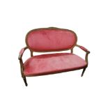 EDWARDIAN 2 SEATER SETTEE