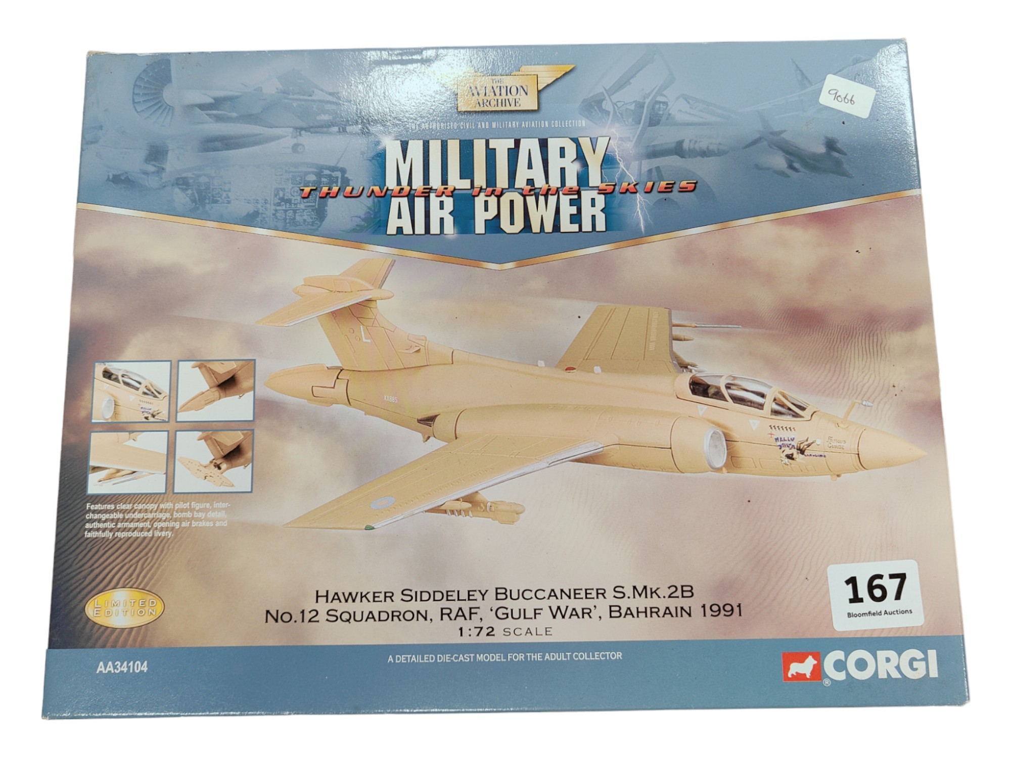 CORGI MILITARY AIR POWER: NO12 SQUADRON GULF WAR