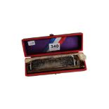 HOHNER HARMONICA IN CASE